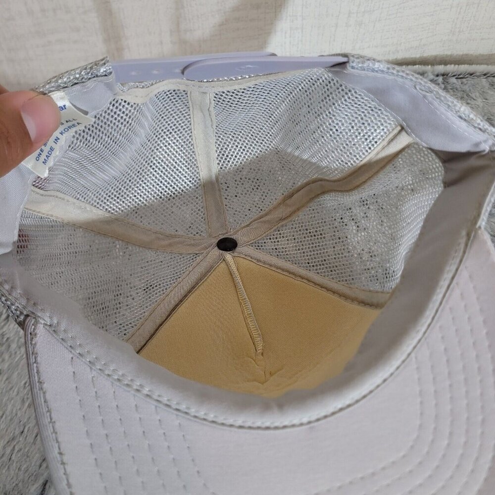 Vintage Denver Reel Inc Trucker Hat Mesh Snapback Rope Cap Made In Korea - Picture 7 of 8